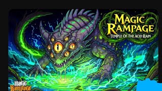 New update in magic rampage the temple of the acid rain ☔🌧️🔥 in easy mode on today 2.00am in world  screenshot 4