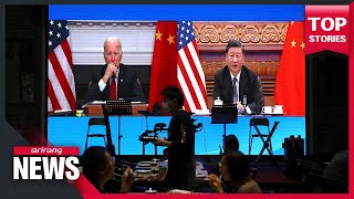 U.S. President Biden and Chinese President Xi hold virtual summit