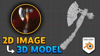 How To 3D Model An Axe In Blender - Tutorial