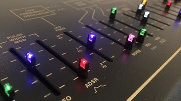ARP AXXE Restoration (Part 4) - Installing LED Sliders