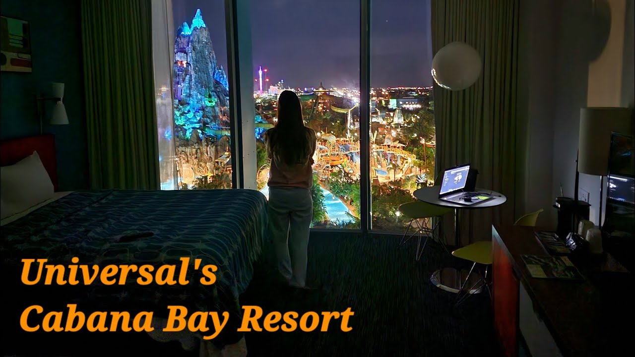 Universal's Cabana Bay Resort - Volcano Bay View- Hotel Review - YouTube