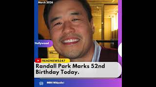 Randall Park Marks 52nd Birthday Today.