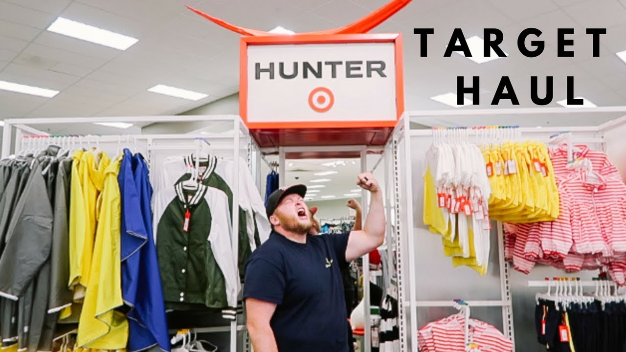 Hunter and Target Haul Target Haul Hunter Boots Review YouTube