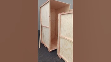 Building some custom shipping crates!📐🏚