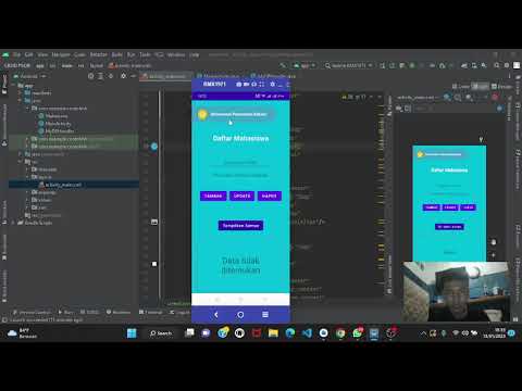 Biodata Mahasiswa Android Studio