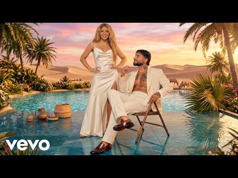 Shakira, Maluma - AGUA en el desierto (Official Music Video) - shakira ft maluma Agua