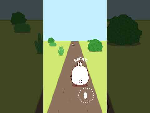 Catch all food to reach next level 🎮 Or download Molang Match' n Munch on google play and app store