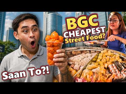 BGC Cheapest Filipino Street Food Market! No One Knows This! (Top Secret)