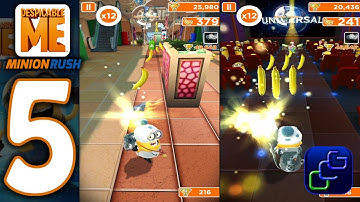 Despicable Me: Minion Rush Android Walkthrough - Part 5 - NEW: THE MALL, The Paradise Theater