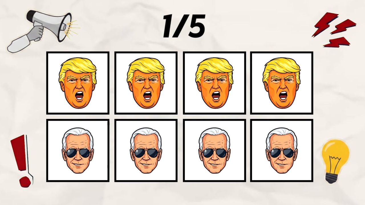 Say The Word On Beat Challenge | Levels 1-4 Trump vs Biden | Easy to INSANE | (90% Fail)