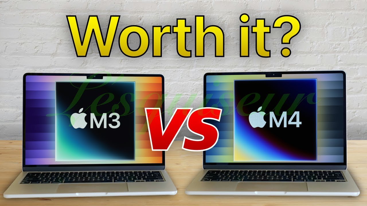 M3 vs. M4 MacBook Air. Should you Upgrade? | Thumbnail Showcase