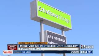 More victims in Las Vegas storage unit burglary