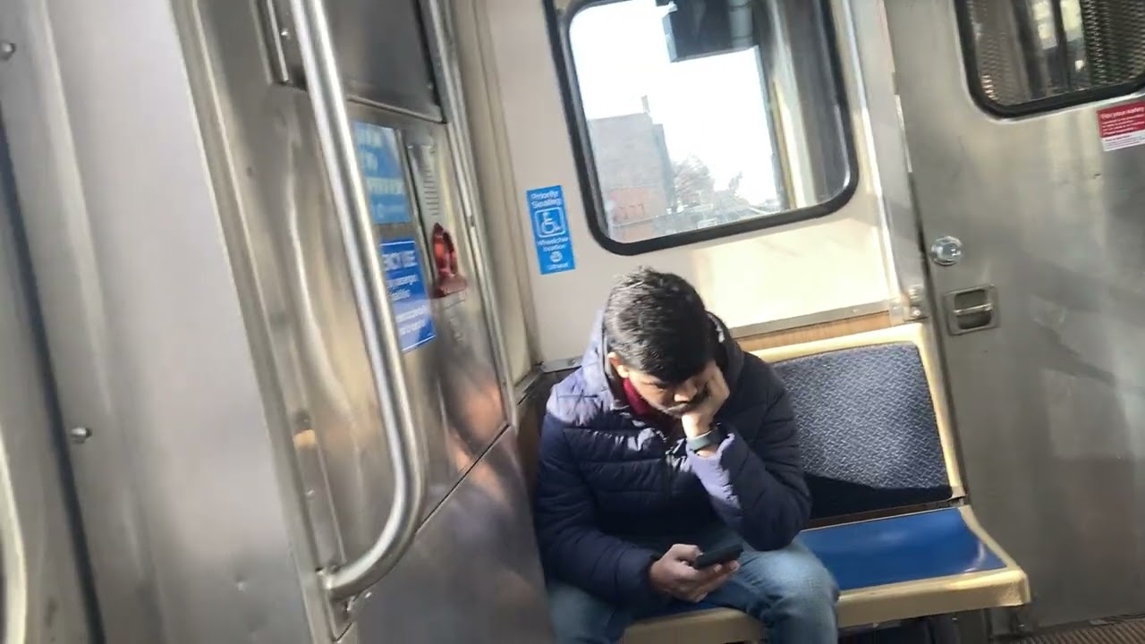 CTA Blue Line Train Ride 2/20/23 Car 3218 Clark/Lake to Montrose pt 1