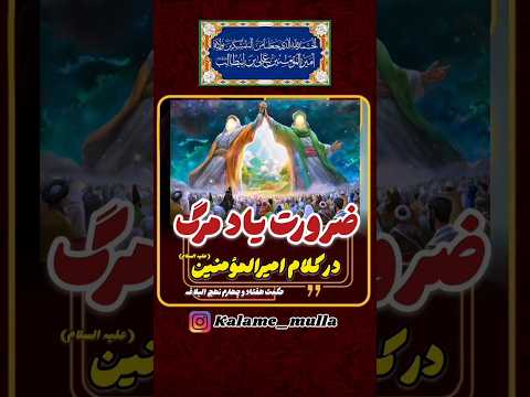 ضرورت یاد مرگ در کلام امیرالمؤمنین علیه السلام نهج البلاغه ترند امام علی  حکمت علوی نجف