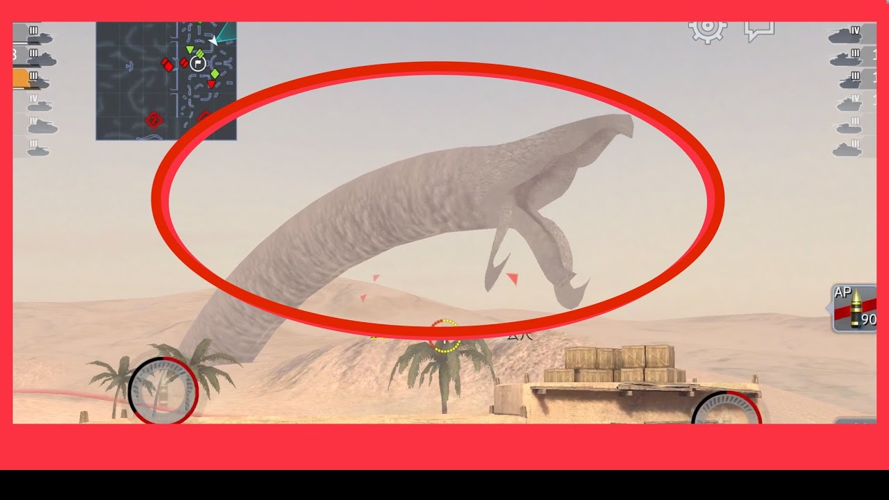 World Of Tanks Blitz | Desert Sands Map Surprise!