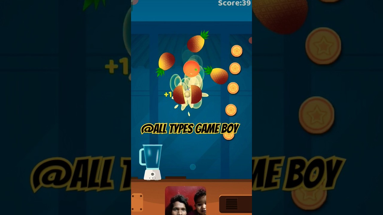 Fruit Cutting Game 😍| मज़ेदार Kids | 