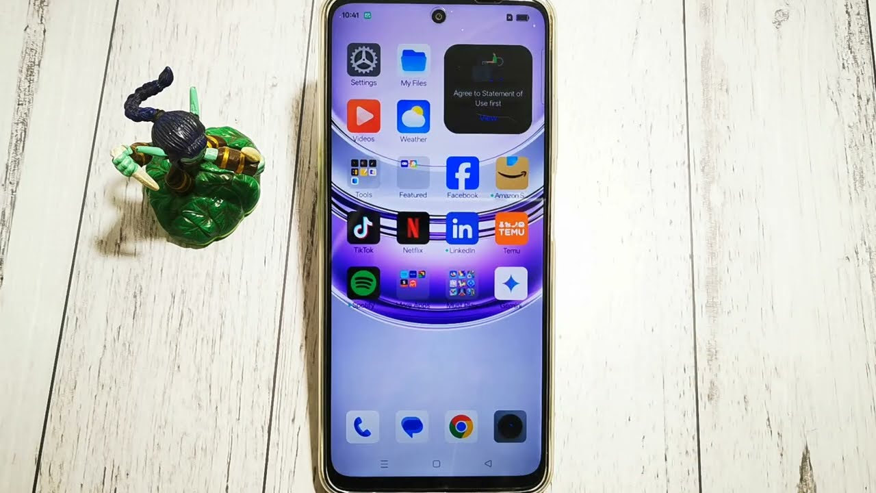 🔔 Как изменить чувствительность жестов левого и правого края экрана на Realme 14x