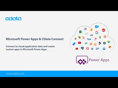 YouTube Thumbnail: Work with Live Salesforce Data in Microsoft Power Apps with Connect Cloud