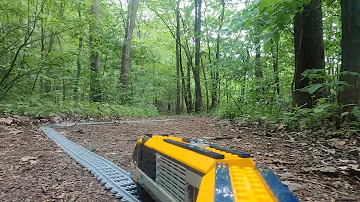 Lego Train Journey Through the Forest