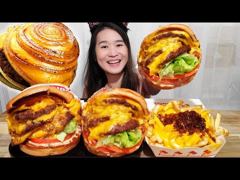 Eating The Cheesiest IN-N-OUT Burgers! IN-N-OUT's Secret Menu
