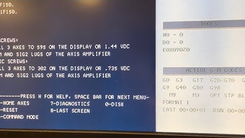How to run DNC on Calmotion 527F upgrade on a Fadal