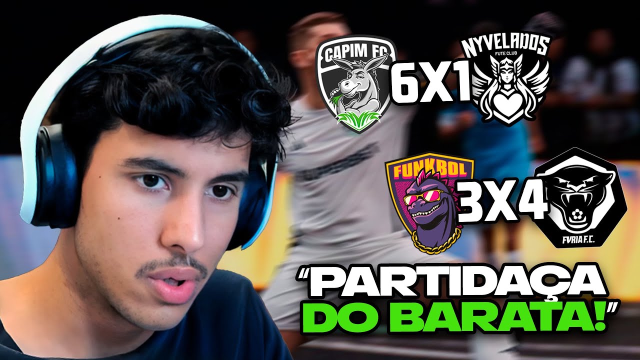 RENATO REAGE: MELHORES MOMENTOS: CAPIM FC x NYVELADOS | FUNKBOL x FÚRIA FC | KINGS LEAGUE BRASIL