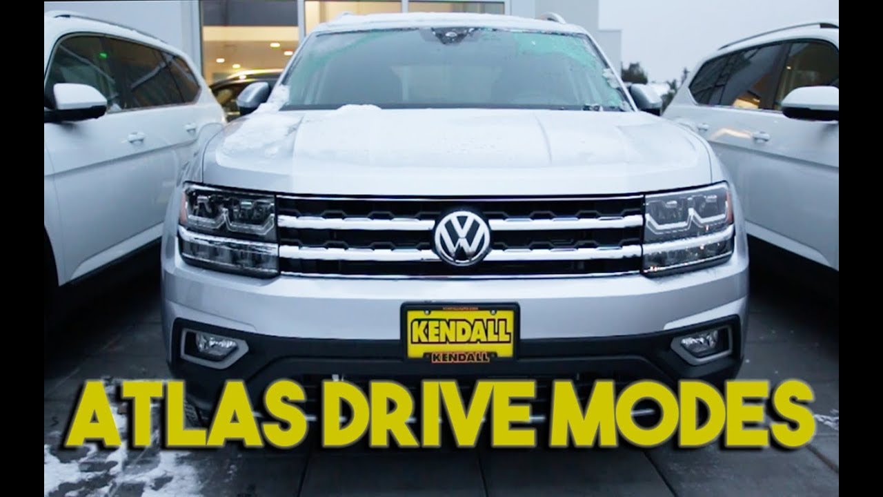 HOW TO: Use Volkswagen Atlas Drive Modes (Winter driving preparation ...