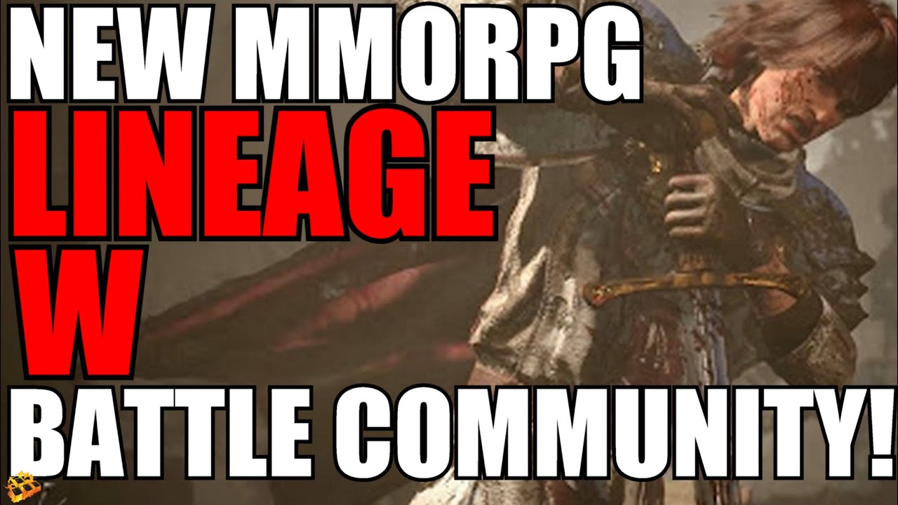 NCSoft Reveals New MMORPG Lineage W! Coming In 2021 To ALL Platforms! What!? Game Breakdown! PART 1!