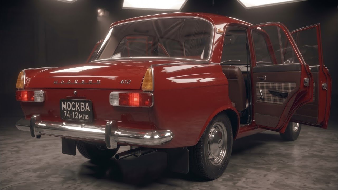 MOSKVICH-412: THE CAR YOU CAN'T FORGET! 😲 Here’s what it was like in 1975