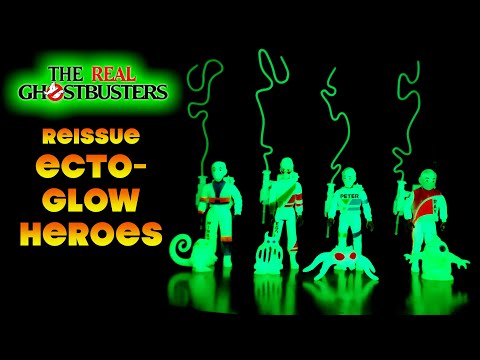 Kenner Classics The Real Ghostbusters Ecto-Glow Heroes Collector’s Set