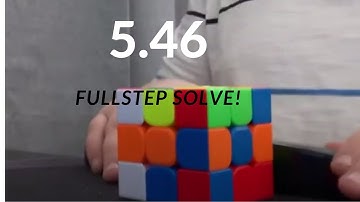 5.46 Fullstep 3x3 Single!