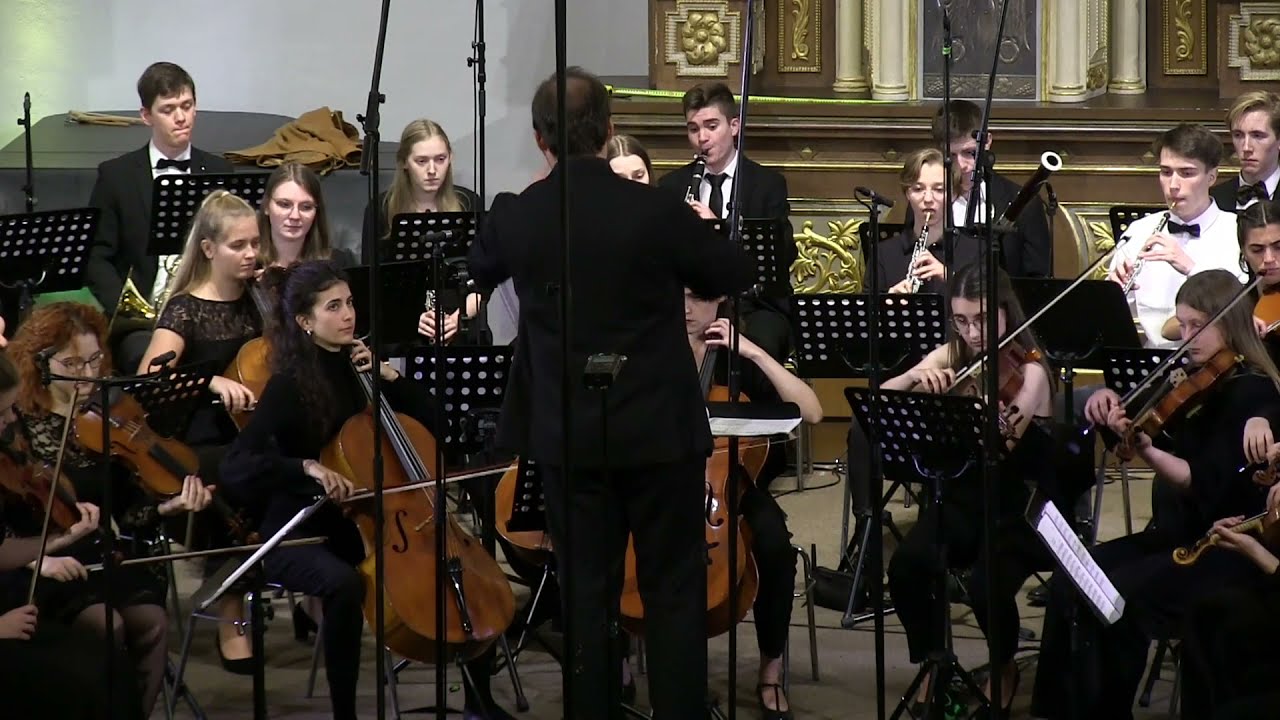 F. Schubert: Ouverture (im italienischen Stil) D.590 in D; Euregio Academy Orchestra, Peter Bogaert