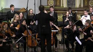 F. Schubert: Ouverture (im italienischen Stil) D.590 in D; Euregio Academy Orchestra, Peter Bogaert