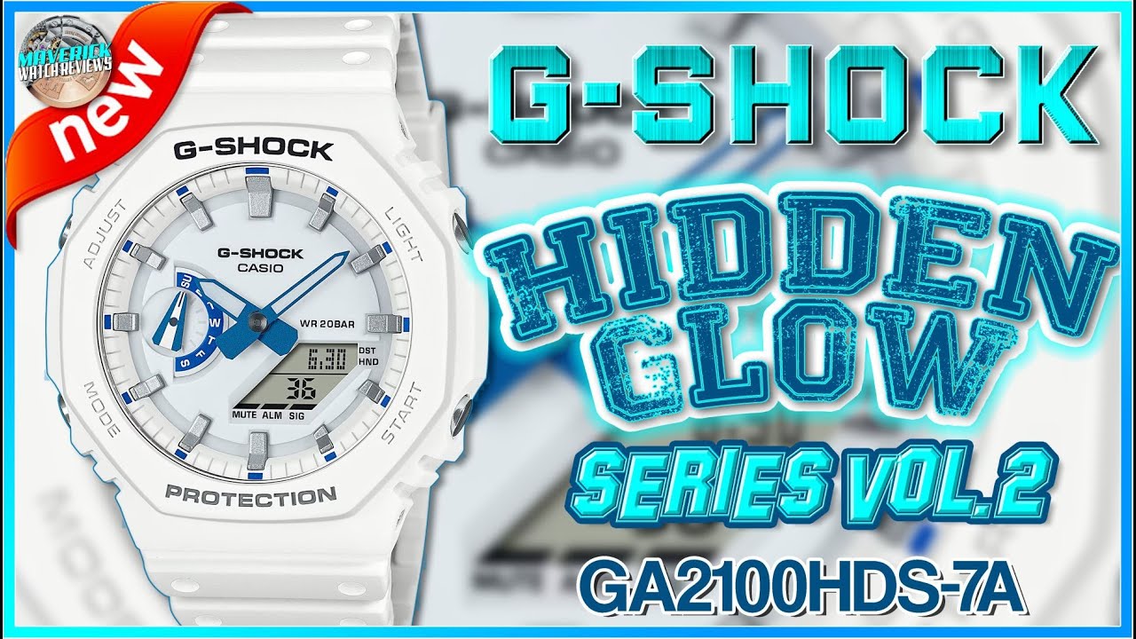 2nd Gen Hidden Glow Series Casioak from G-Shock! | G-Shock Casioak