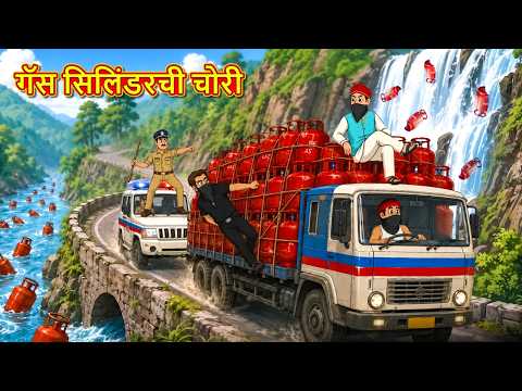 गॅस सिलिंडरची चोरी | Marathi Story | Marathi Goshti | Stories in Marathi
