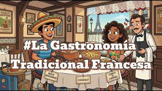 Easy Spanish Listening &amp; Fluency Practice | The Traditional French Cuisine | Spanish Podcast