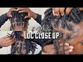 6 Months Loc Close Up | Update:Thinning Locs + Counting My Locs🌱
