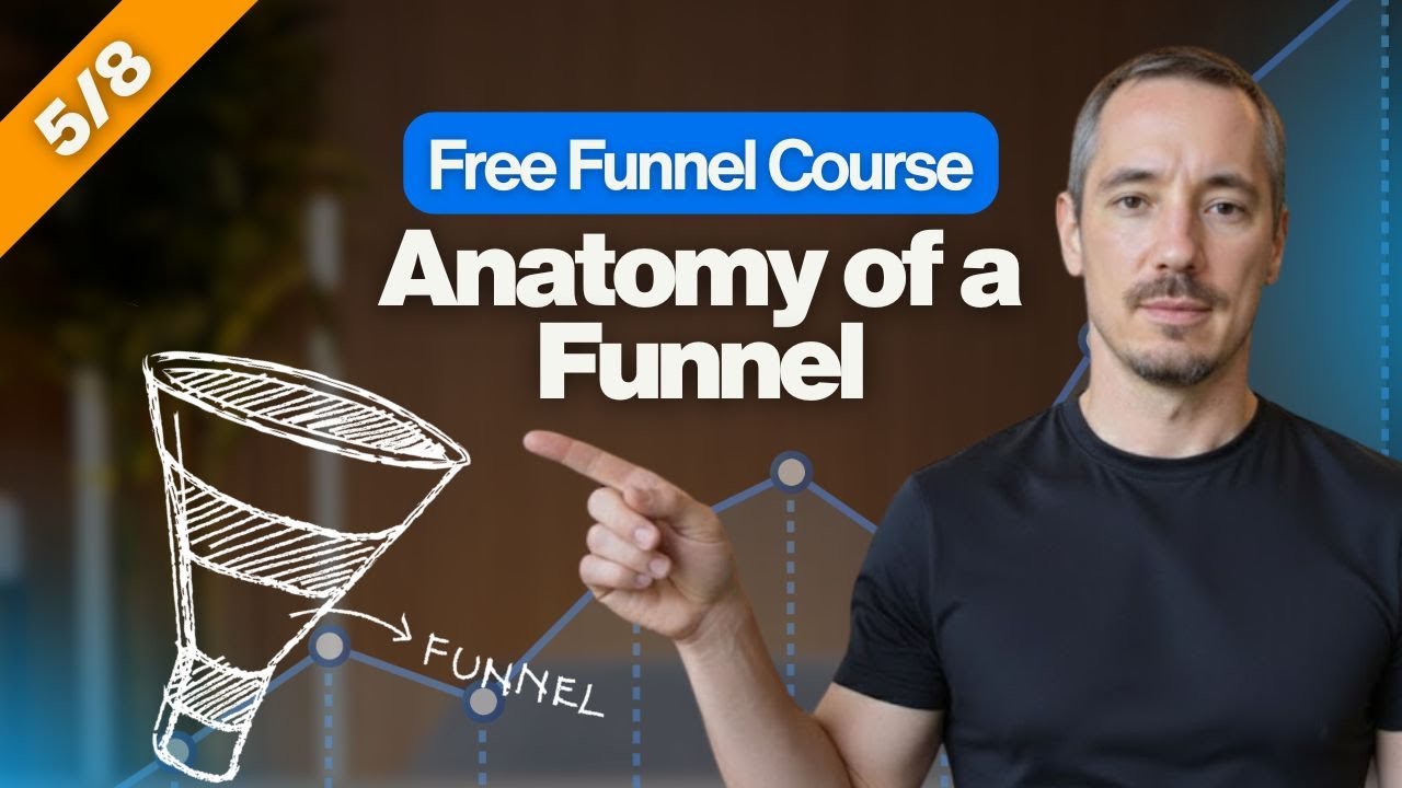 Funnels Cource (5/8) Anatomy of a Funnel: Pages, Offers, Emails, Traffic (Explained ...