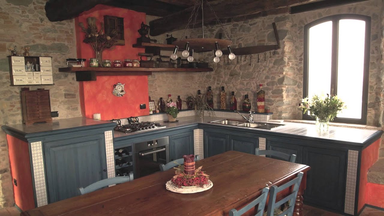La cucina rustica in muratura di zaccaria monguzzi youtube