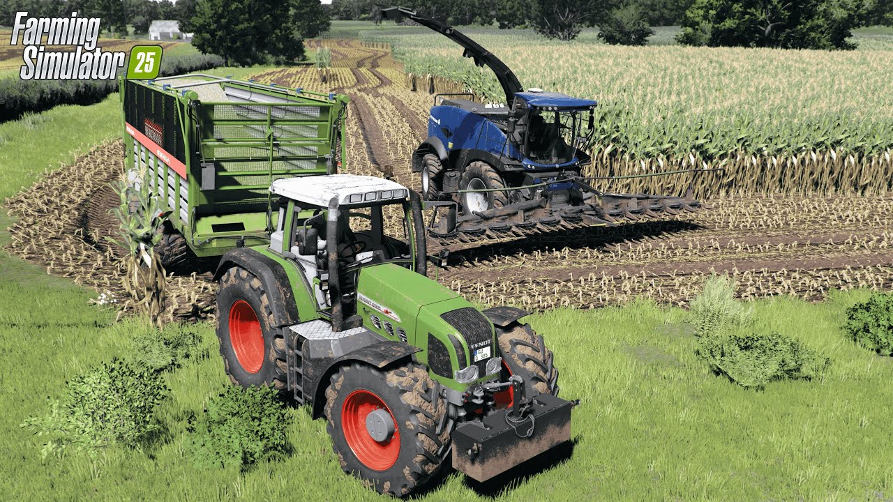 FS25 | Silagemaize @ Lunow | ReShade Gameplay |