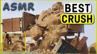 ASMR⛏JAWROCK Crusher in Action⚒ ( FULL Process ) Stone Crushing  STONE CRUSHER Machine Working