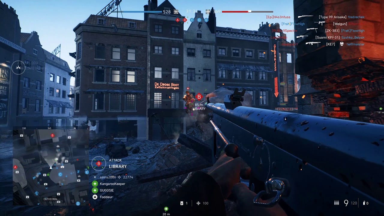 Battlefield V - Chauchat LMG Devastation (Multiplayer, Conquest)