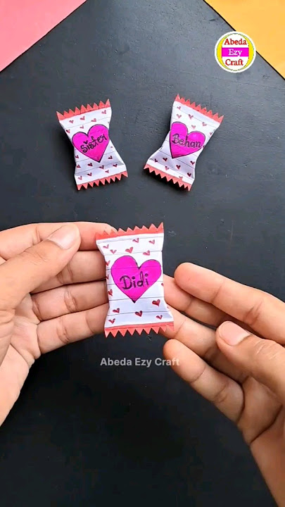 Sisters day gift idea | Chocolate gift idea | #shorts #youtubeshorts #sister #didi #gift #chocolate