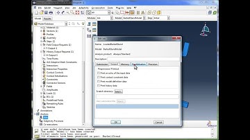 1.p) Abaqus Basics - Create and Run a Job