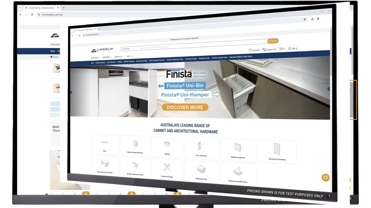 How to Bulk import an order into the Lincoln Sentry Online Store