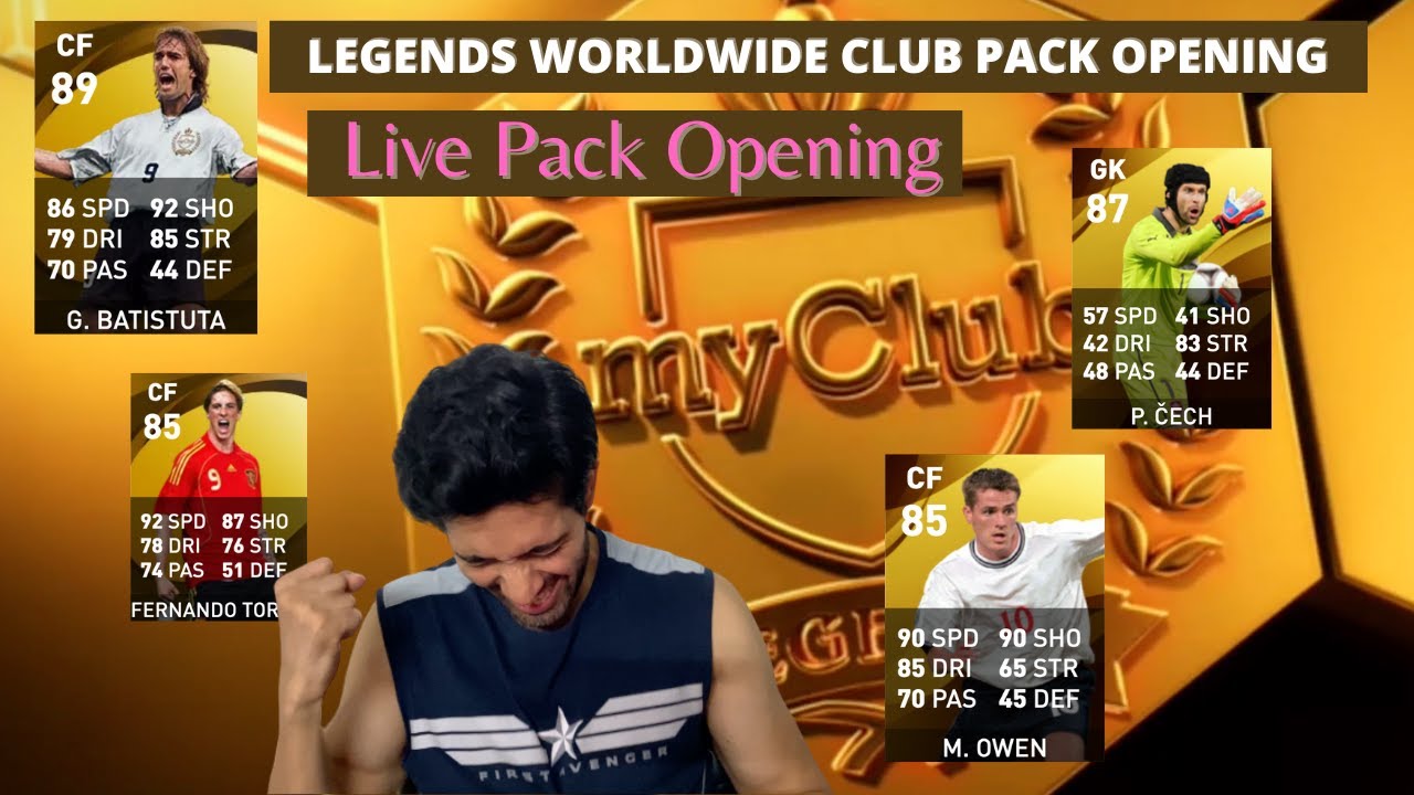 Live Legend Pack Opening | BEST LEGENDS PACK EVER | PES LIVE STREAM