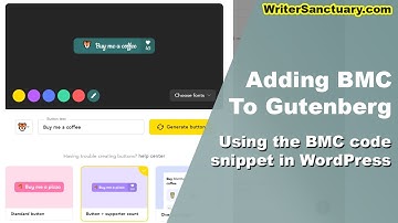 Adding Buy Me a Coffee Code Snipet to WordPress 6 Gutenberg Blocks