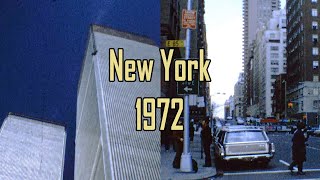 In the streets of New York, USA 1972