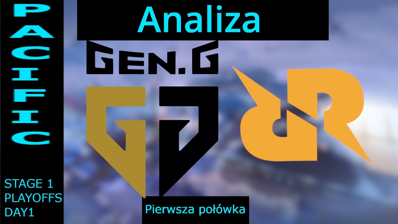 GENG vs RRQ analiza | VCT PAC STAGE1 UPPER BRACKET FINAL | ICEBOX, pierwsza połówka