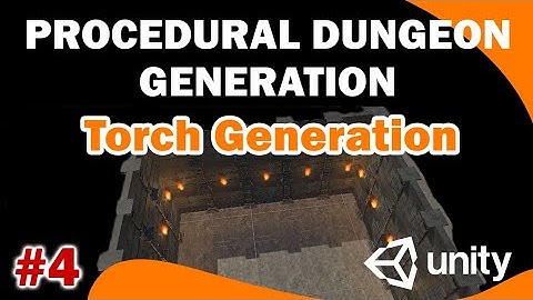4- Torch Placement on Procedural Walls in Unity 3D | Light Up Your Levels | Unity tutorial